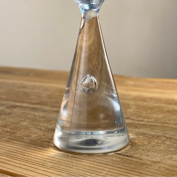 Holmegaard Princess White Wine Glass 5 1/2” Danish Design by Bent Severin - Picture 4 of 10